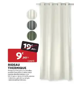 Bricomarché Rideau thermique offre