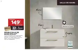 Bricomarché Meuble salle de bains ofelia offre