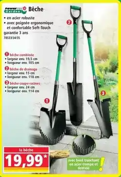 Norma Power garden - bêche offre
