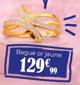 Noz Bague or jaune offre