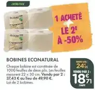 Point Vert Bobines offre