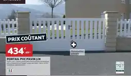 Bricomarché 3m - portatil pvc pavin 3 m offre