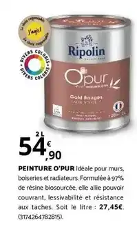 Agis - peinture o'pur