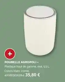 Bricomarché Poubelle agropoli offre