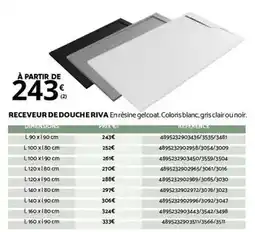 Bricomarché Receveur de doucheriva offre