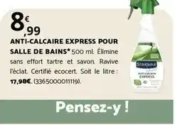 Bricomarché Starwax - anti-calcaire express pour salle de bains offre