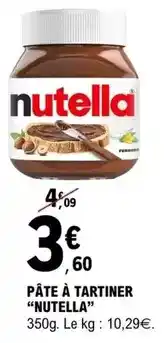 E.Leclerc Nutella - pâte à tartiner offre