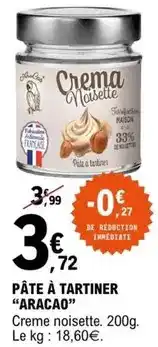 E.Leclerc Francaise - pâte à tartiner offre