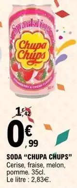 E.Leclerc Chupa chups - soda offre