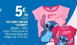 E.Leclerc Minnie - tee shirt enfant offre