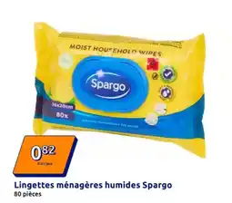 Action Lingettes ménagères humides offre