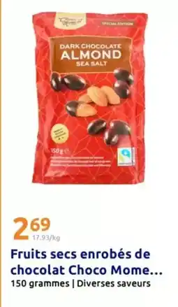 Action Sea - fruits secs enrobés de chocolat offre