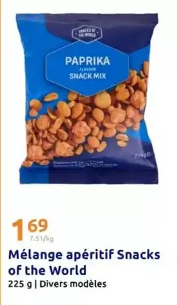 Action Mix - mélange apéritif snacks of the world offre