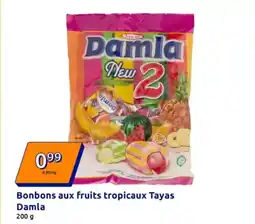 Action Bonbons aux fruits tropicaux tayas offre
