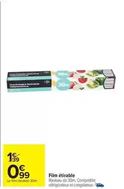 Carrefour Drive Film étirable offre