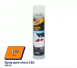Action Spray pare-chocs offre