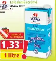 Norma Alsace lait - lait demi-écrémé offre