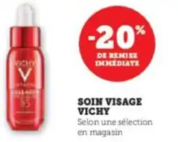 Super U Soin visage vichy offre