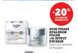 Super U Soin visage hyaluron +3x effect eucerin offre