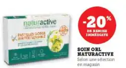 Super U Soin orl naturactive offre