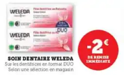 Super U Soin dentaire weleda offre