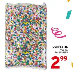 Trafic Confettis offre