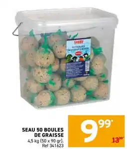 Trafic Seau 50 boules offre