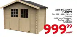 Trafic Abri de jardin flodova offre