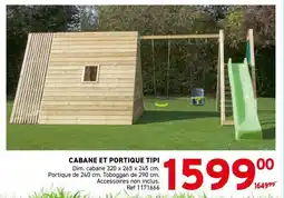 Trafic Cabane et portique tipi offre