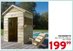 Trafic Maisonnette offre