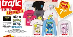 Trafic T-shirt enfant offre