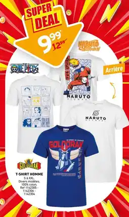 Trafic T-shirt homme offre