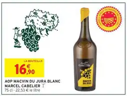 Intermarché AOP MACVIN DU JURA BLANC MARCEL CABELIER offre