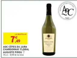 Intermarché AOC CÔTES DU JURA CHARDONNAY FLORAL AUGUSTE PIROU offre