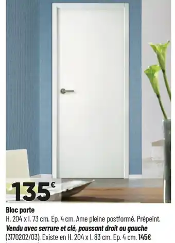 Bricorama Bloc porte offre