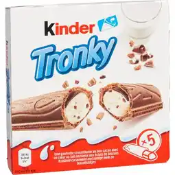 Carrefour Market Kinder chocolat tronky offre