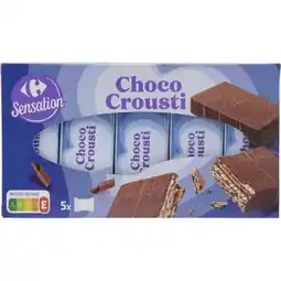 Carrefour Market Carrefour sensation gaufrettes choco crousti offre