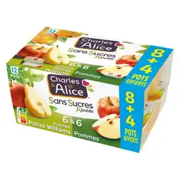 Carrefour Market Charles & alice desserts fruitiers offre