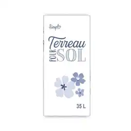 Carrefour Market Simpl terreau pour sol offre