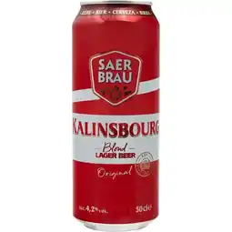 Carrefour Market Saer-brau bière blonde offre