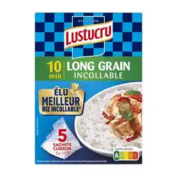 Carrefour Market Lustucru riz cuisson 10 minutes offre