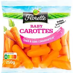 Carrefour Market Baby carottes + sauce apéro fines herbes florette offre