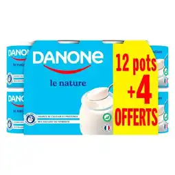 Carrefour Danone yaourts le nature offre