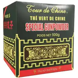 Carrefour Market Tour de chine thé vert gunpowder offre