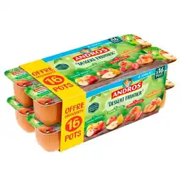 Carrefour Andros desserts fruitiers offre découverte offre