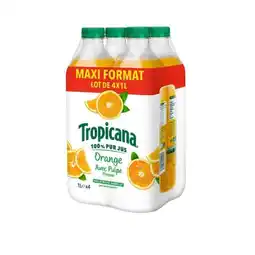 Carrefour Tropicana pur jus format spécial offre