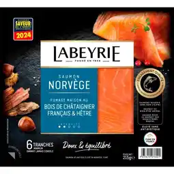 Carrefour Labeyrie saumon fumé offre