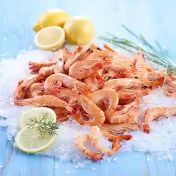 Carrefour Carrefour crevette rose cuite asc offre