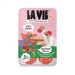 Carrefour La vie charcuterie végétale tranchée offre