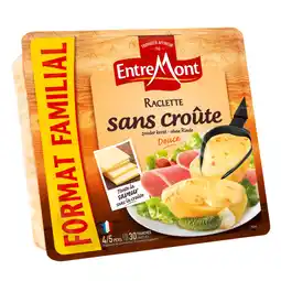 Carrefour Entremont raclette format familial offre